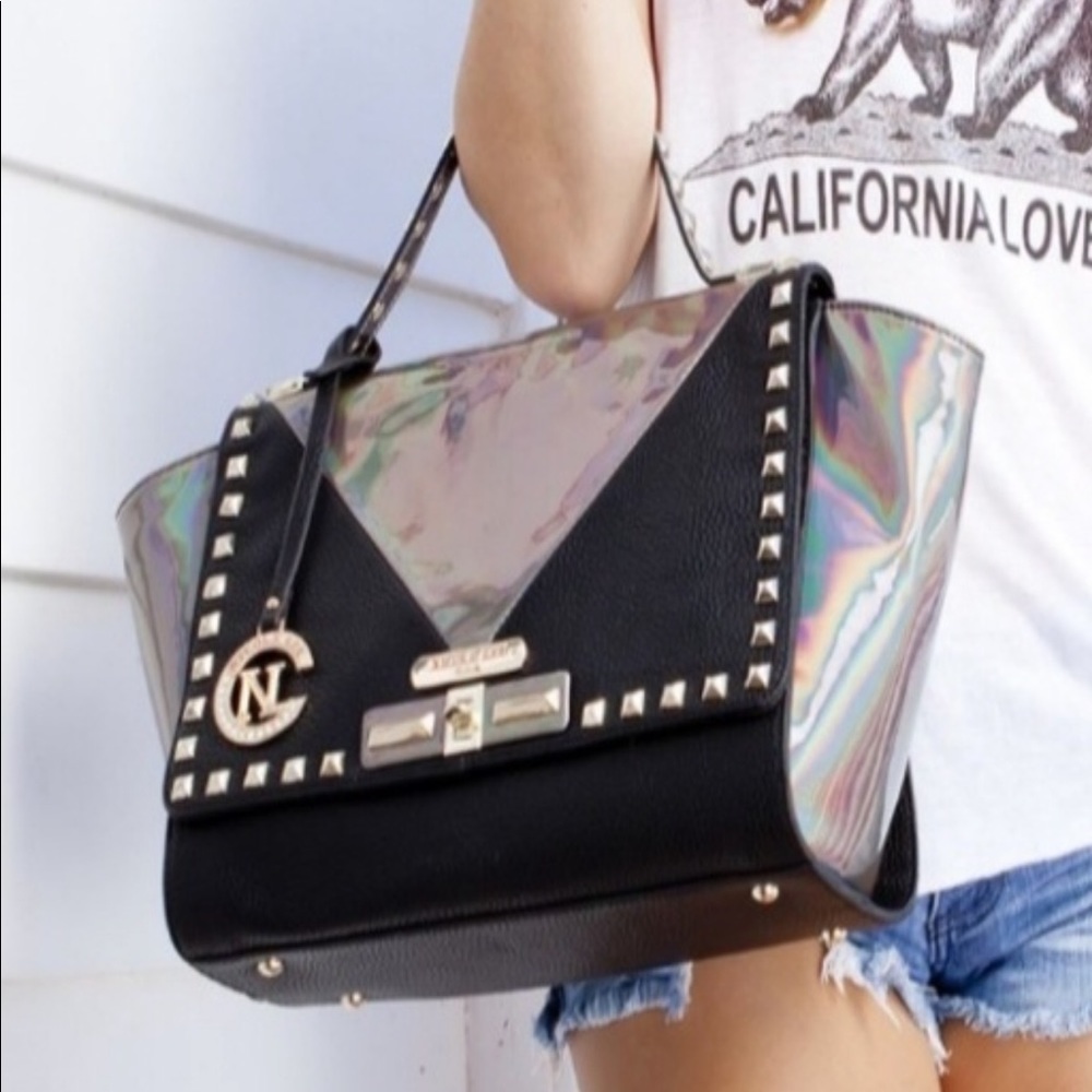 Holographic Nicole lee bag